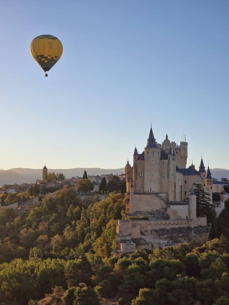 Globo sobre Segovia