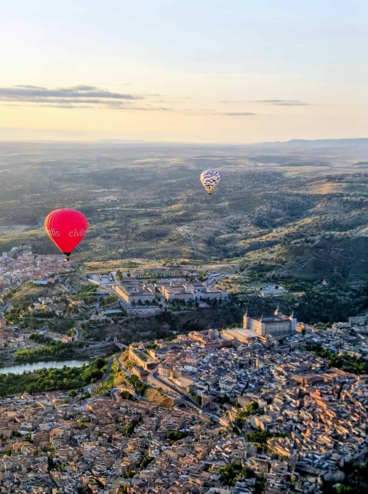 Vista aérea de Toledo