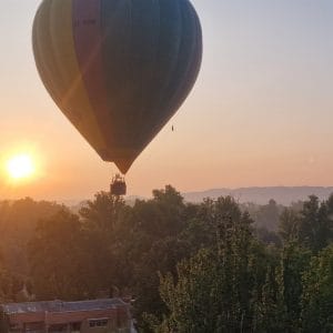 Vuelo en globo en Aranjuez
