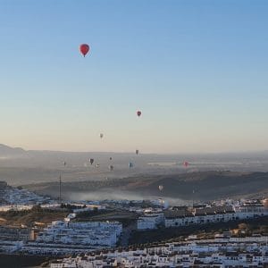 Vuelo en globo en Arcos de la Frontera