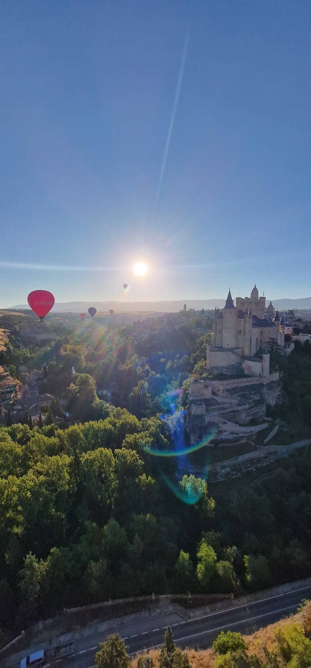 Vuelo en globo en Segovia, fotografía 1